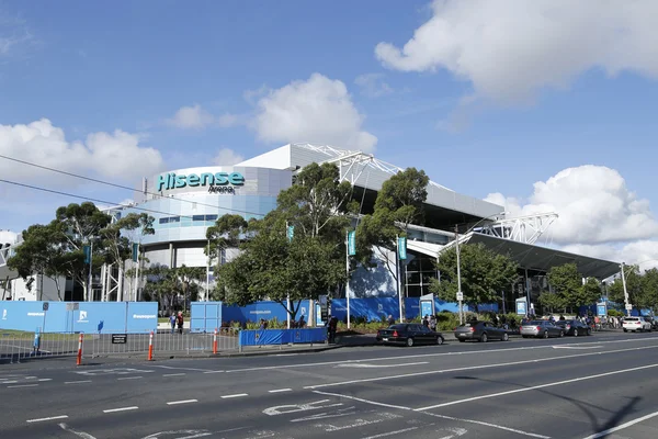 Hisense Arena en el centro nacional australiano de tenis en Melbourne Park . — Foto de Stock