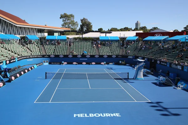 Show Court 2 während der Australian Open 2016 im australischen Tenniszentrum in Melbourne Park. — Stockfoto