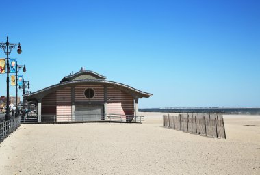 Ünlü Coney Island Beach Brooklyn, New York