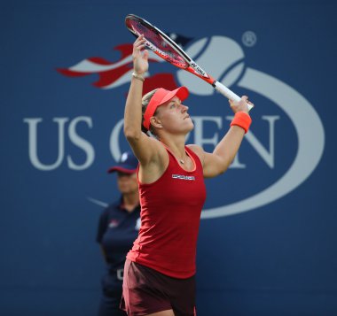 Profesyonel tenisçi Angelique Kerber, 2015 Us Open'da almanya'da