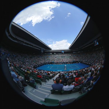 Rod Laver arena Melbourne Park Avustralyalı Tenis Merkezi Avustralya Açık 2016 maç sırasında