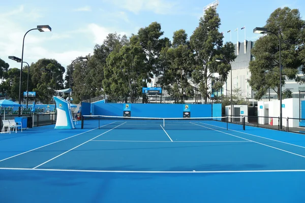 Tennisplatz im australischen Tenniscenter im Melbourne Park. — Stockfoto