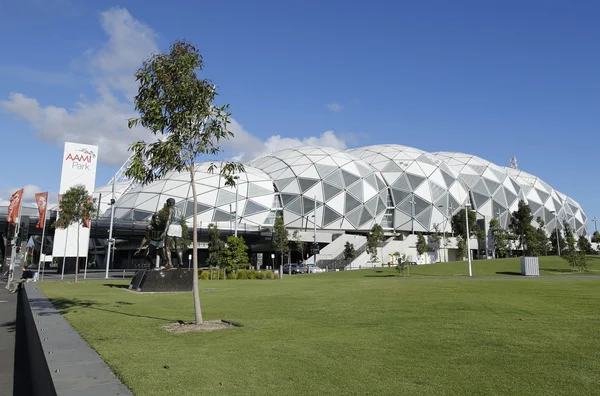 Melbourne rektangulära stadion, även känd som AAMI Park i Melbourne Australia — Stockfoto