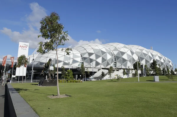 El Melbourne Rectangular Stadium, también conocido como AAMI Park en Melbourne Australia — Foto de Stock