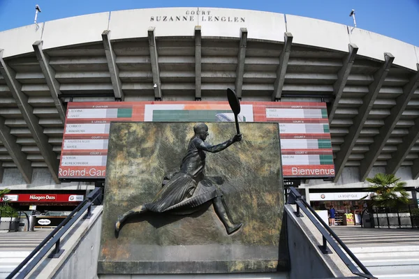 Soud Suzanne Lenglen v Le Stade Roland Garros v letech Roland Garros 2015 — Stock fotografie