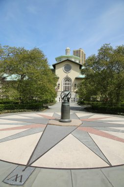 Magnolia Plaza and Central Pavilion at The Brooklyn Botanic Garden  