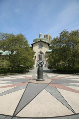 Magnolia Plaza and Central Pavilion at The Brooklyn Botanic Garden  