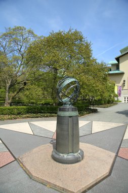 Armillary Sphere in the Brooklyn Botanical Garden 