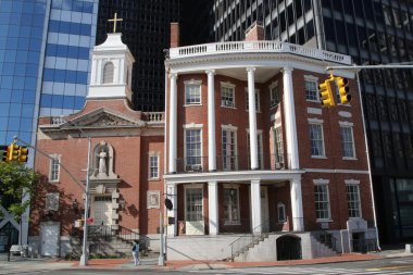 Tapınak St Elizabeth ann kadınımız manhattan'ın tespih mahalle, seton