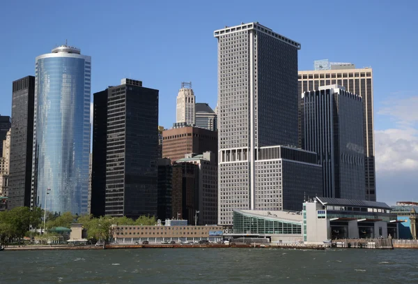 Onderste Manhattan skyline panorama. — Stockfoto