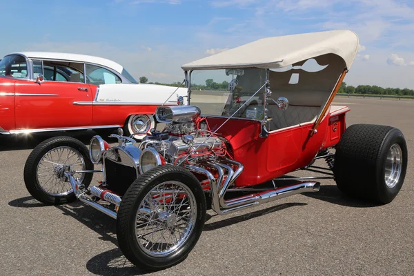 Historique Ford Hot Rod 1925 exposé à l'Antique Automobile Association of Brooklyn annuel Spring Car Show — Photo