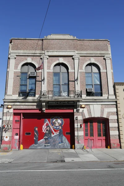 引擎公司255消防大楼在布鲁克林 — 图库照片