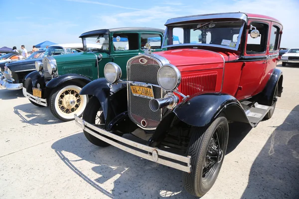 Histórico 1931 Ford em exposição na Antique Automobile Association of Brooklyn anual Spring Car Show — Fotografia de Stock