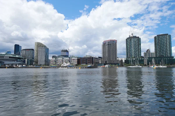 Melbourne City Marina presso Docklands a Waterfront City, Melbourne, Australia — Foto Stock