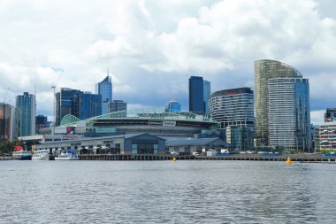 Telstra Kubbesi Melbourne, Victoria Docklands semt içinde
