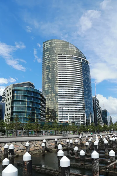 Melbourne City Marina en Docklands en Waterfront City, Melbourne, Australia — Foto de Stock