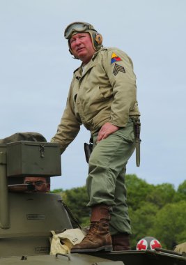 II. Dünya Savaşı Amerikan askeri üniforma katılımcısı İkinci Dünya Savaşı kamp