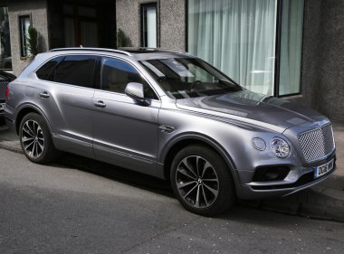 Bentley lüks Suv Bentayga Reykjavik, İzlanda