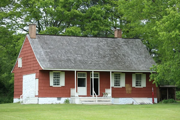 19 世纪的农场房子在纽约州 — 图库照片