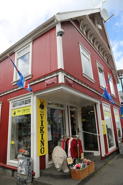 Souvenir shop in Reykjavik, Iceland — Stock Photo, Image