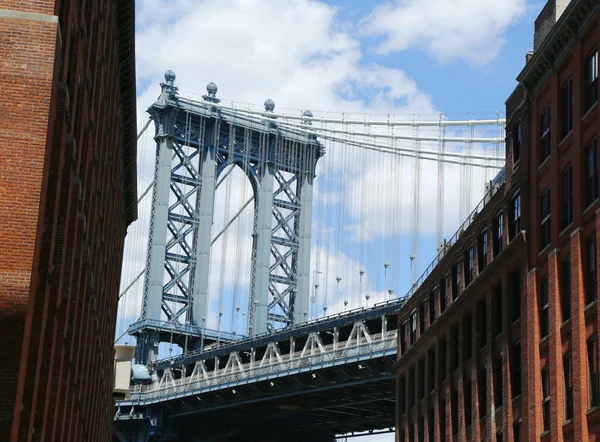 Manhattan vue sur le pont — Photo