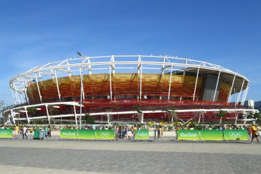 Rio 2016 Olimpiyat Oyunları'nın ana tenis mekanı Maria Esther Bueno Kortu Olimpik Tenis Merkezi'nde