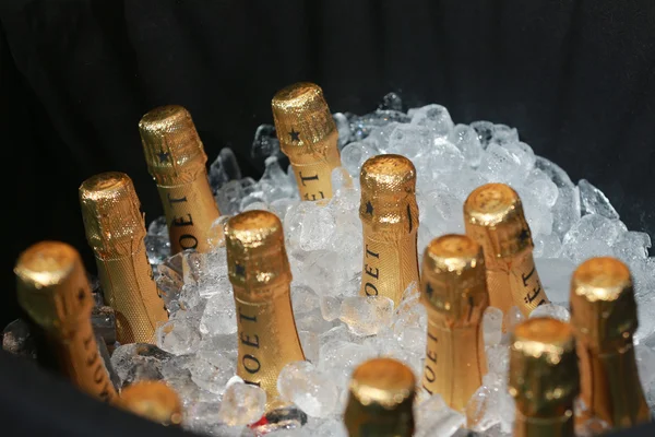 Moet and Chandon champagne presented at the National Tennis Center during US Open 2016 in New York — Stock Photo, Image
