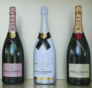  Ulusal Tenis Merkezi bize açık 2016 sırasında sunulan Moet ve Chandon şampanya