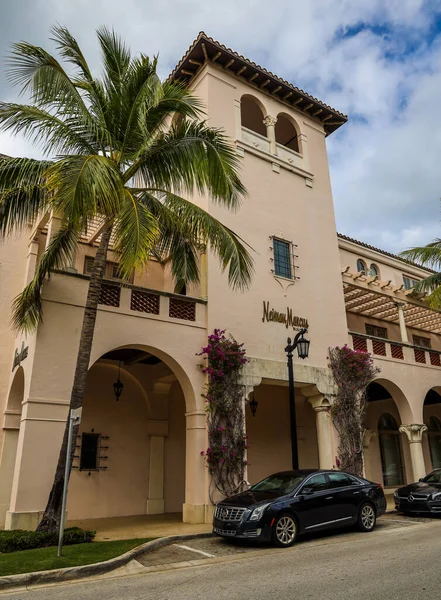 Palm Beach Florida Maart 2019 Warenhuis Neiman Marcus Aan Worth — Stockfoto