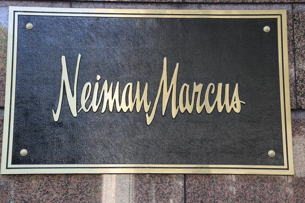 Chicago Illinois Mayo 2019 Neiman Marcus Firma Centro Chicago —  Fotos de Stock