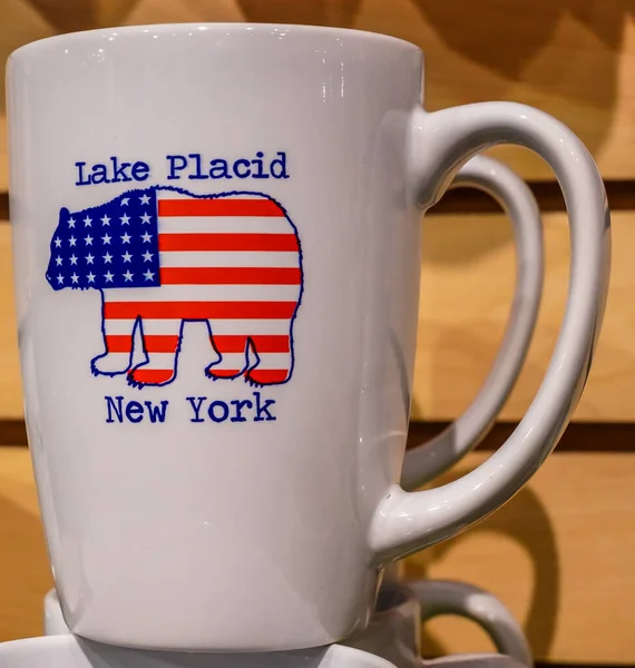 Lake Placid New York August 2020 Souvenirs Aus Der Region — Stockfoto