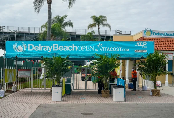 Delray Beach Florida January 2021 Delray Beach Tennis Center Home — Stock Photo, Image