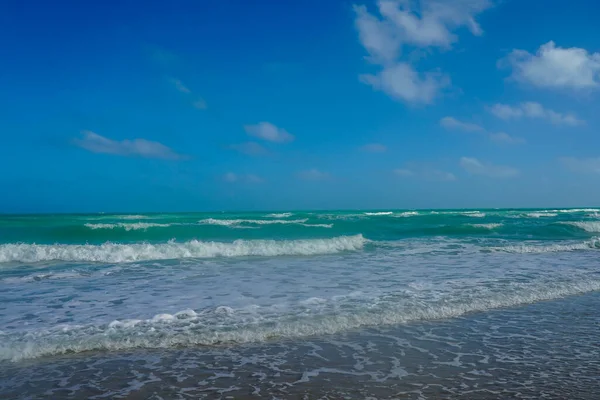 Una Hermosa Playa Arena Blanca Florida — Foto de Stock