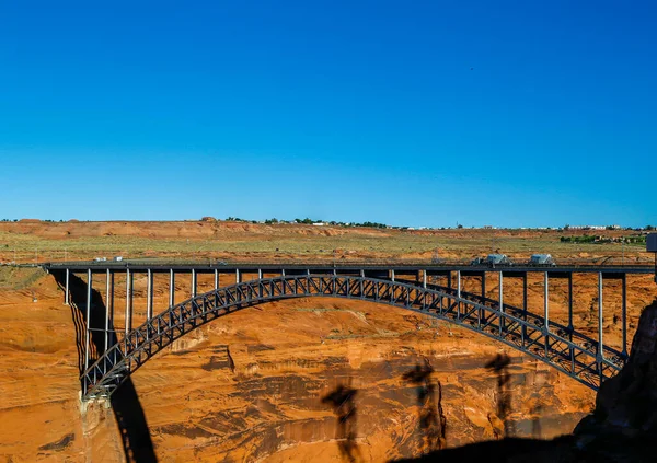 Glen Canyon Dam Bridge Arizona — Stockfoto