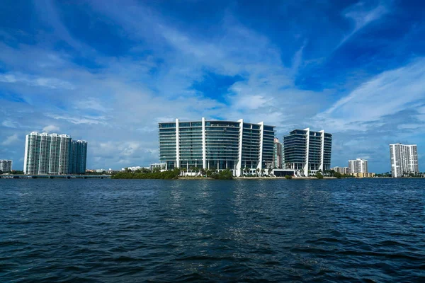 Aventura Florida January 2021 Luxury Condominiums Aventura Miami Florida View — Stock Photo, Image
