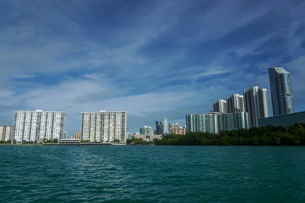 Sunny Isles Beach Florida Janeiro 2021 Condomínios Luxo Sunny Isles — Fotografia de Stock