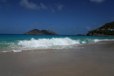 Flamands Sahili, Saint Barthelemy Adası, Karayip Adası, yaygın olarak St. Barts olarak bilinir.