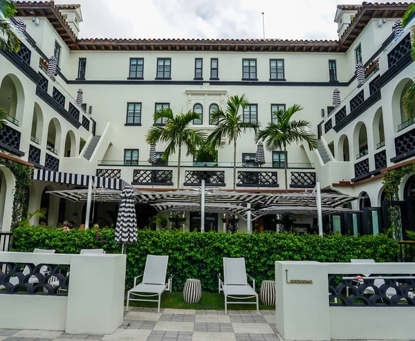 Palm Beach Florida Aprile 2021 Boutique Hotel Lusso White Elephant — Foto Stock