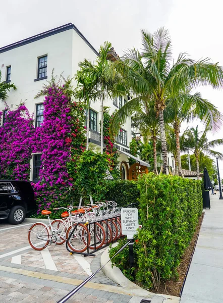 Palm Beach Florida April 2021 Luxe Boetiekhotel White Elephant Palm — Stockfoto