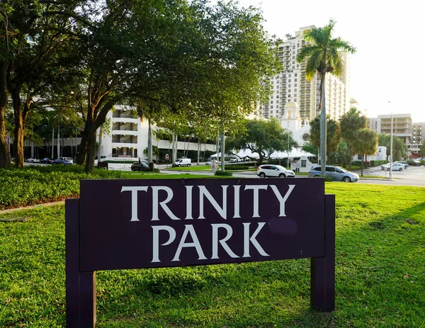 Trinity Park West Palm Beach Florida — Foto Stock