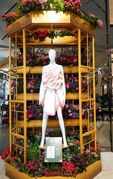 Nueva York Mayo 2021 Decoración Floral Durante Famoso Macy Annual —  Fotos de Stock