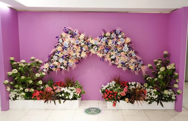 New York May 2021 Flower Decoration Famous Macy Annual Flower — Stock Photo, Image