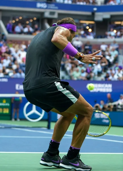 New York September 2019 Open Champion Rafael Nadal Aus Spanien — Stockfoto