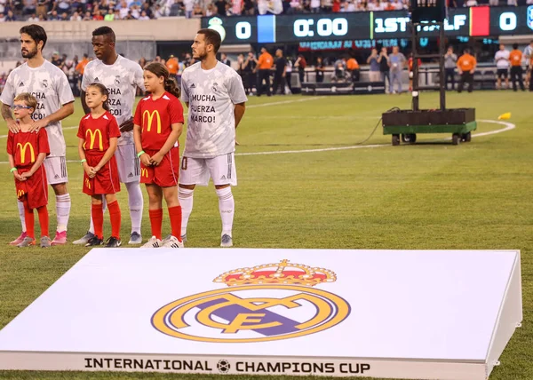 East Rutherford July 2019 Real Madrid Team 2019 International Champions — Stock Photo, Image