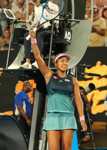 Melbourne Australia Enero 2019 Campeona Del Grand Slam Naomi Osaka — Foto de Stock