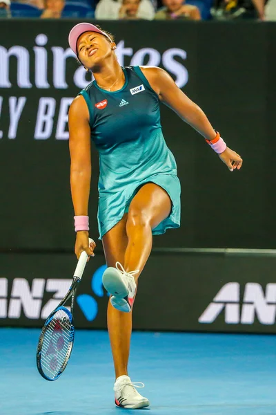 Melbourne Australia Enero 2019 Campeona Grand Slam Naomi Osaka Japón — Foto de Stock