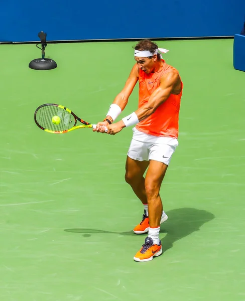 New York August 2018 Voudig Grand Slam Kampioen Rafael Nadal — Stockfoto
