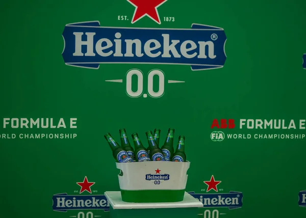 New York Juli 2021 Der Drittgrößte Brauer Der Welt Heineken — Stockfoto