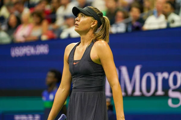 Nova Iorque Agosto 2019 Cinco Vezes Campeã Grand Slam Maria — Fotografia de Stock