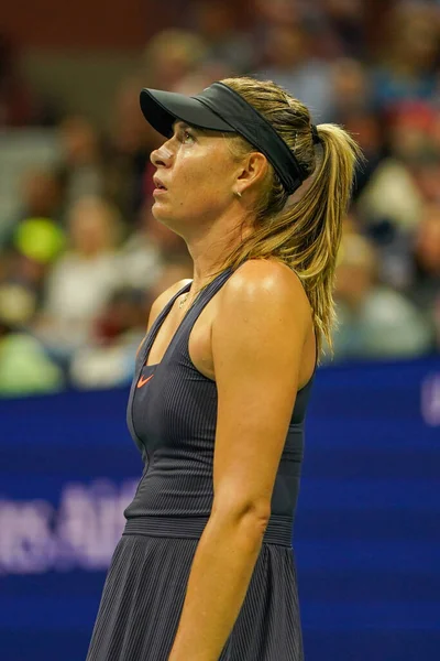 New York August 2019 Fem Gånger Grand Slam Champion Maria — Stockfoto